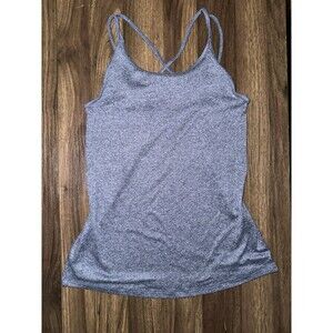 Ideology Blue Strappy Tank Top Medium